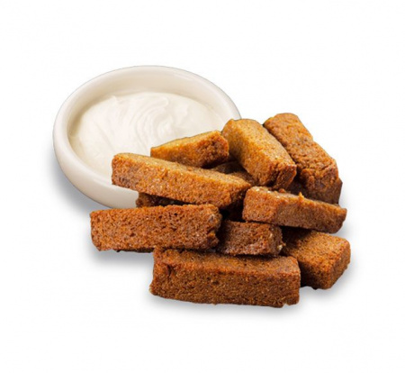 Гренки ржаные (чесночные)